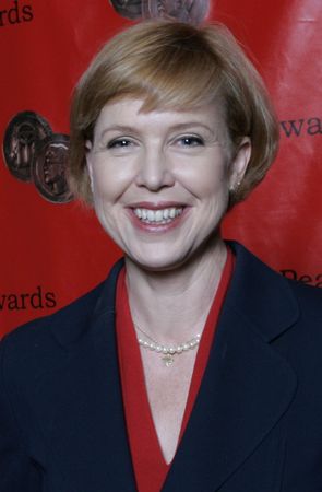 Picture of Kimberely Dozler wearing black coat